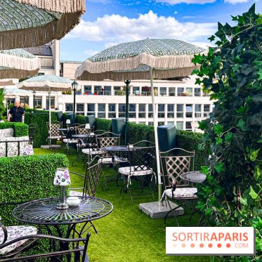 Le Marta, le bar à cocktails perché sur le rooftop de l'Hôtel Barrière Fouquet's Paris tout l'été