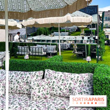Le Marta, le bar à cocktails perché sur le rooftop de l'Hôtel Barrière Fouquet's Paris tout l'été