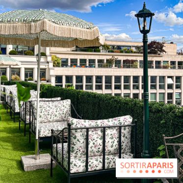 Le Marta, le bar à cocktails perché sur le rooftop de l'Hôtel Barrière Fouquet's Paris tout l'été