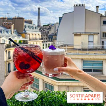 Le Marta, le bar à cocktails perché sur le rooftop de l'Hôtel Barrière Fouquet's Paris tout l'été