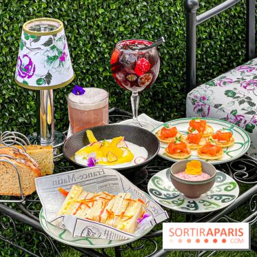 Le Marta, le bar à cocktails perché sur le rooftop de l'Hôtel Barrière Fouquet's Paris tout l'été