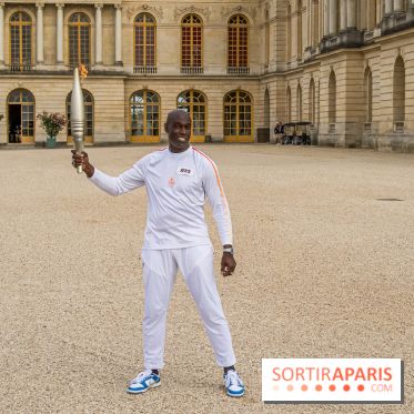 JO Paris 2024 : Les porteurs et relais de la flamme à Versailles -  Steve Toussaint