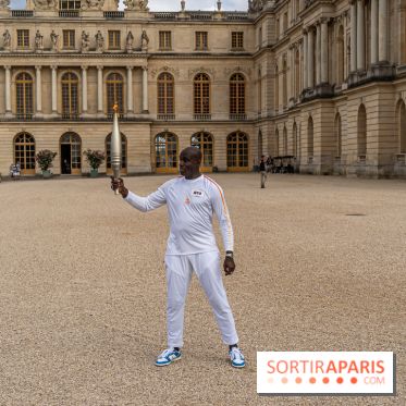 JO Paris 2024 : Les porteurs et relais de la flamme à Versailles -  Steve Toussaint