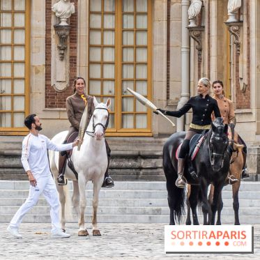JO Paris 2024 : Les porteurs et relais de la flamme à Versailles