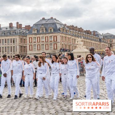 JO Paris 2024 : Les porteurs et relais de la flamme à Versailles -  A7C9918