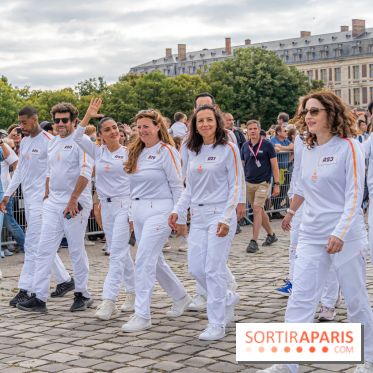 JO Paris 2024 : Les porteurs et relais de la flamme à Versailles