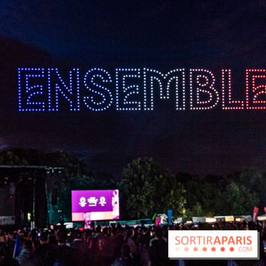 La Fan zone de Saint-Quentin en Yveli!nes, soirée Ofenbach et drones -  A7C0539