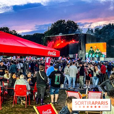 La Fan zone de Saint-Quentin en Yveli!nes, soirée Ofenbach et drones - IMG 1800