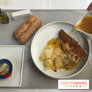 Restaurant Air France  - le plat