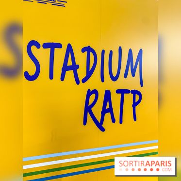 JO de Paris 2024 : animations sportives Stadium RATP à la station Auber - IMG 9267