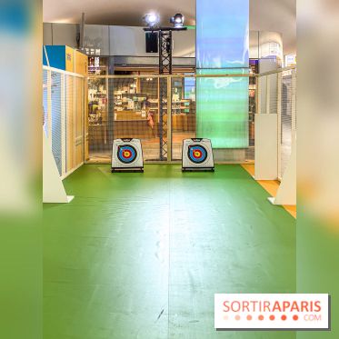 JO de Paris 2024 : animations sportives Stadium RATP à la station Auber - IMG 9277