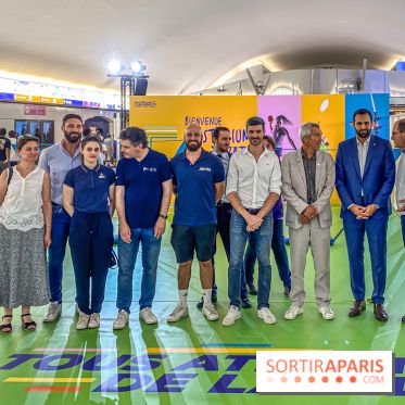 JO de Paris 2024 : animations sportives Stadium RATP à la station Auber - IMG 9286