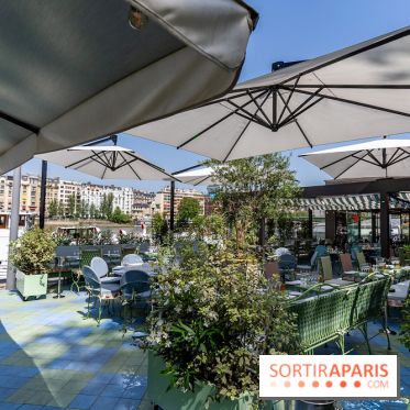 La Plage Parisienne, restaurant et terrasse en bord de Seine Quai de Javel
