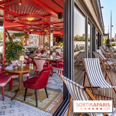 La Plage Parisienne, restaurant et terrasse en bord de Seine Quai de Javel