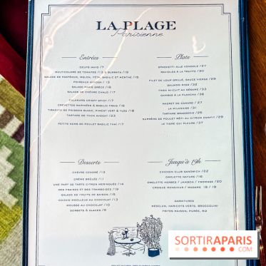 La Plage Parisienne, restaurant et terrasse en bord de Seine Quai de Javel