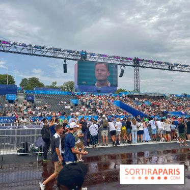 Parc des Champions - écran géant