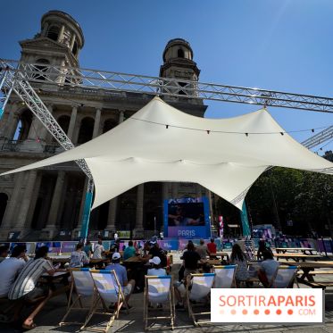 JO Paris 2024 : Fan zone Saint-Sulpice