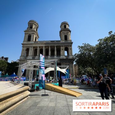 JO Paris 2024 : Fan zone Saint-Sulpice