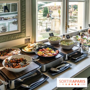 Le brunch à volonté exceptionnel de la Maison du Val à Saint-Germain-en-Laye dans les Yvelines - 78  -  buffet d'entrées