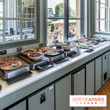 Le brunch à volonté exceptionnel de la Maison du Val à Saint-Germain-en-Laye dans les Yvelines - 78  -  buffet