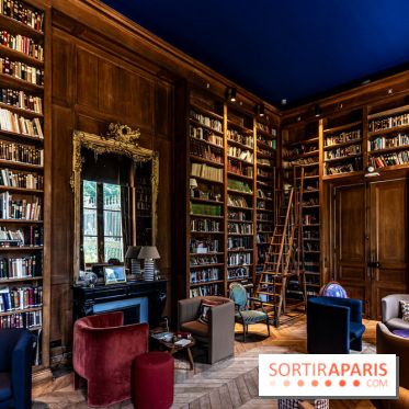 Le brunch à volonté exceptionnel de la Maison du Val à Saint-Germain-en-Laye dans les Yvelines - 78  -  bibliothèque