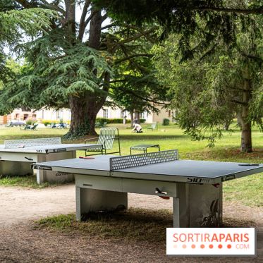 Le brunch à volonté exceptionnel de la Maison du Val à Saint-Germain-en-Laye dans les Yvelines - 78  -  table de ping pong
