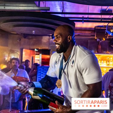 Teddy Riner fête sa 3e médaille d'or olympique à Paris -  judo 