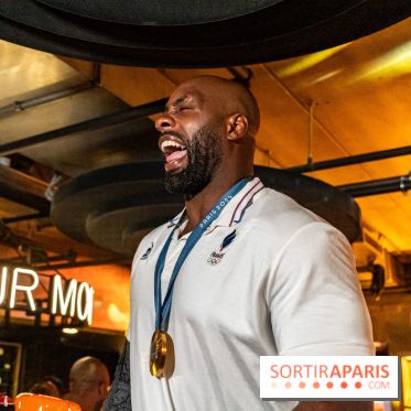 Teddy Riner fête sa 3e médaille d'or olympique à Paris -  judo