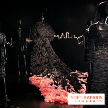 JO paris 2024 : Les tenues de scène de Lady Gaga, Aya Nakamura et Céline Dion exposées à la Galerie Dior  - image00010