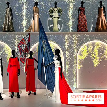 JO paris 2024 : Les tenues de scène de Lady Gaga, Aya Nakamura et Céline Dion exposées à la Galerie Dior  - image00016