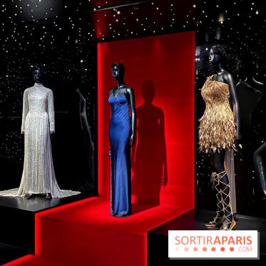 JO paris 2024 : Les tenues de scène de Lady Gaga, Aya Nakamura et Céline Dion exposées à la Galerie Dior  - image00033