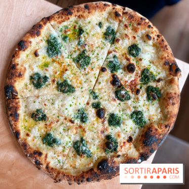 Oobatz - Pizza épinards ail