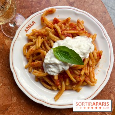 Adela - Pâtes tomates cerises et stracciatella