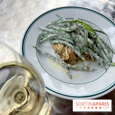 Le Cornichon - Poulet rôti, haricots verts
