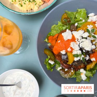 Café Mirabelle - Pain perdu légumes