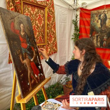 Paris vaut bien une fête - restauration tableau