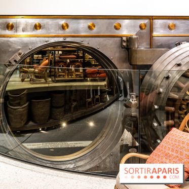 Le coffre fort historique du Monoprix des Champs-Elysées