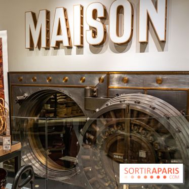 Le coffre fort historique du Monoprix des Champs-Elysées