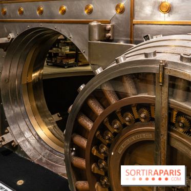 Le coffre fort historique du Monoprix des Champs-Elysées