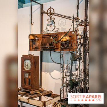 Exposition L'Electromécanomaniaque de Gilbert Peyre à la Halle Saint Pierre - DSC 1041