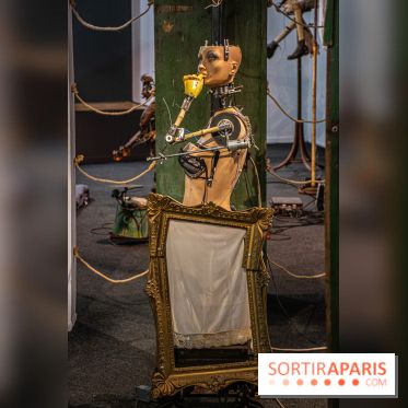 Exposition L'Electromécanomaniaque de Gilbert Peyre à la Halle Saint Pierre - DSC 1044