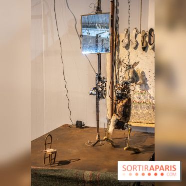 Exposition L'Electromécanomaniaque de Gilbert Peyre à la Halle Saint Pierre - DSC 1046