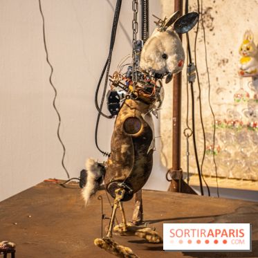 Exposition L'Electromécanomaniaque de Gilbert Peyre à la Halle Saint Pierre - DSC 1048