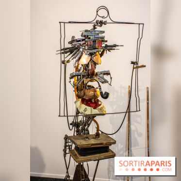 Exposition L'Electromécanomaniaque de Gilbert Peyre à la Halle Saint Pierre - DSC 1049