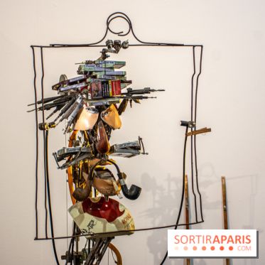 Exposition L'Electromécanomaniaque de Gilbert Peyre à la Halle Saint Pierre - DSC 1050