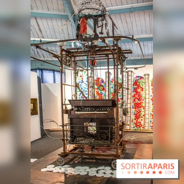 Exposition L'Electromécanomaniaque de Gilbert Peyre à la Halle Saint Pierre - DSC 1057