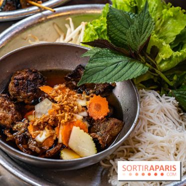 Viet 1331, le restaurant karaoké vietnamien immersif du 13e -  Bún chả Hà Nội