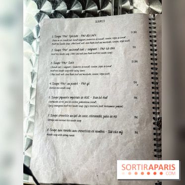 Viet 1331, le restaurant karaoké vietnamien immersif du 13e - menu - carte