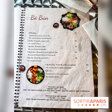 Viet 1331, le restaurant karaoké vietnamien immersif du 13e - menu - carte