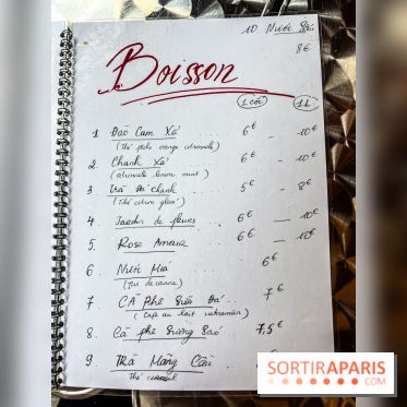 Viet 1331, le restaurant karaoké vietnamien immersif du 13e -menu - carte